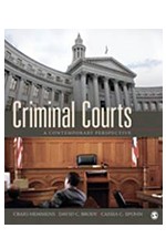 Book cover - Criminal Courts: A Contemporary Perspective