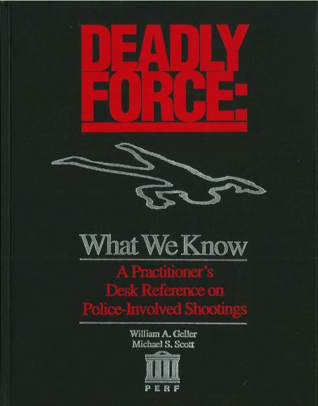 Book cover - Deadly Force: What We Know