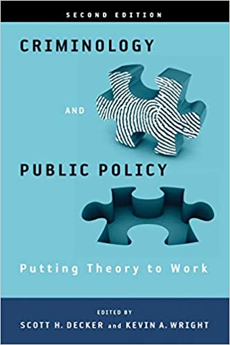 Book cover - Criminology and Public Policy