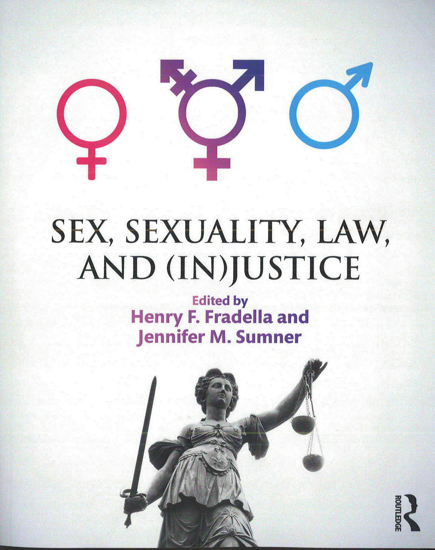 Book cover - Sex, Sexuality, Law, and (In)justice