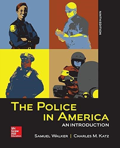 Book cover - The Police in America: An Introduction