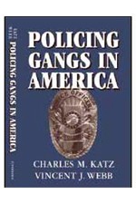 Book cover - Policing Gangs in America