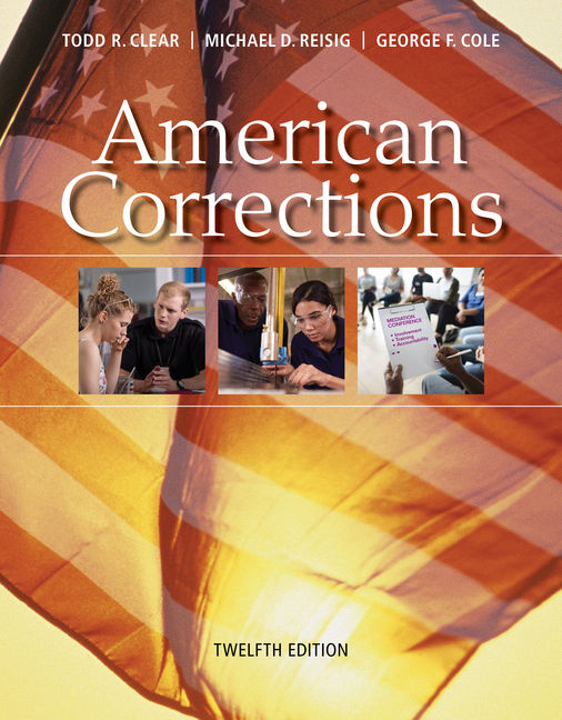 Book cover - American Corrections, 12th edition